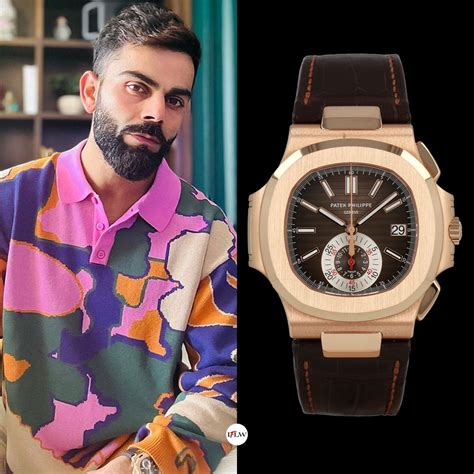 virat kohli patek philippe|Virat Kohli watch.